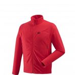 Millet MIV8019 0335 Kırmızı Vector Grid Full Zip Erkek Tam Fermuar Polar