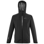 Millet - Mungo II GTX 2.5L JKT M – Sert kabuklu erkek ceketi – Su geçirmez Gore-Tex membran – Yürüyüş – Siyah