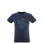 MILLET Trekker Ts Ss M erkek tişörtü, Mavi, S