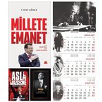 Millete Emanet ve Asla Vazgeçme - Istikbal Ajanda - Imza Duvar Takvimi