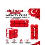 Milli Takım Özel Seri , Infinity Cube - Sonsuz Küp - Stres Küpü - Hareketli Küp - -- - 002 Beyaz