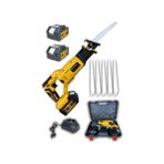 Millian 88 v 8 ah Şarjlı Çift Akülü Tilki Kuyruğu Panter Testere Kemik Ahşap Dal Demir Kesme Makinesi