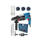 Millian Italyan 3200 Watt Kırıcı Delici Metal Dişli Sjs Şanzuman Hiltı Darbeli Matkap + 5 Uç
