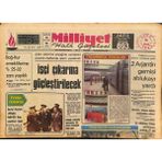 Milliyet Halk Gazetesi 16 Nisan 1982 - Trt Renkli Tvye Dönüş Için Çalışmalara Başladı - Ağrı Yol Koşusunu Salman Kazandı GZ126148