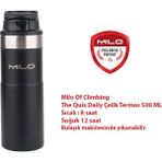Milo Of Climbing The Quix Daily 500 ml Sıcak/soğuk Çelik Termos - Siyah