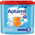 Milupa Aptamil 5 2+ Yaş 400 gr Bebek Devam Sütü