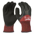 Milwaukee 3. Derece Kesik Korumalı Kışlık Nitril Eldiven - 9/ L - 12 Adet 4932471611