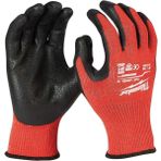 Milwaukee 3. Derece Kesik Korumalı Nitril Eldiven - L/9 Blistersiz (4938471421)