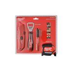 Milwaukee 4932480553 5 mt Metre Maket Bıçağı Markek Şişe Açacağı Promo Set