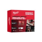 Milwaukee 4932492657 Gözlüklü Perfect Match Shockwave Set