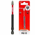 MİLWAUKEE BİTS UÇ Matkap Ucu Tornavida Ucu Vidalama Ucu PH2-90mm
