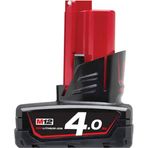 Milwaukee M12B4 Red Lithium-ION 12 V 4.0 Ah Akü
