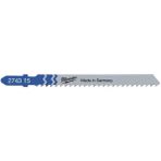 Milwaukee T127D 75 mm Metal Ahşap 5 lı Dekupaj Bıcağı
