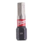 Milwaukee T4932430896 Shockwave Impact Hex 5 mm 25 mm 2'li Paket Bits Uç