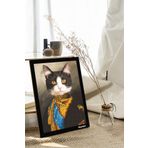 milyardabir Kedi Severler İçin: Çoklu Kedi Baskılı MDF Tablolar (TB-KARMA-18)