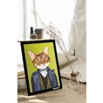 milyardabir Kedi Severler İçin: Çoklu Kedi Baskılı MDF Tablolar (TB-KARMA-31)