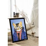 milyardabir Kedi Severler İçin: Çoklu Kedi Baskılı MDF Tablolar (TB-KARMA-33)