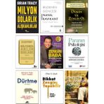 Milyon Dolarlık Alışkanlıklar - Bilgenin Güncesi - Düşün ve Zengin Ol - Milyoner - Zengin Baba Yoksul Baba - Paranın Psikolojisi - Dürtme - Babilin En Zengin Adamı - Dikkat Zengin Yapabilir / 9 Kitap