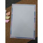 Milyoncu Sepeti Gökyüzü Desenli Çizgili Defter - Notepad - Bloknot A4
