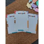 Milyoncu Sepeti Retro Desenli Noktalı Defter - Notepad - Bloknot A6