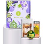 Mim And More Flair Hediye Kutusu | Saf Matcha, Jasmine Tea, Salted Caramel Coffee – Doğal Lezzet Seti - 50 Gr
