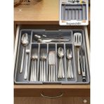 Mim Life Çift Taraflı Uzayabilen Pratik Çekmece Içi Kaşıklık Organizer Çekmece Düzenleyici Çifttaraflıkaşıklık, One Size - 1