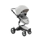 mima Xari Bebek Arabası Set (Gri Şase - Beyaz Ünite - Gri İç Ped)