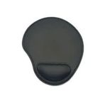 Mimaks DK-450 Suni Deri Siyah Mouse Pad