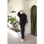 MİMİ Luxury Wear Kadın Ikili Eşofman Takımı Siyah