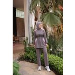 MİMİ Luxury Wear Kadın Tesettür Eşofman Takımı, Alt-üst Takım Fermuarlı