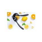 MİMOZA PARK Döküm Metal Kaliteli Limon Sıkacağı Mat Siyah