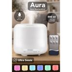 mimtec 500 ml Hava Nemlendirici - 7 Renk Led Işıklı Ultra Sessiz Buhar Makinesi Humidifier Aroma Difüzörü