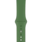 Mimtec Apple Watch 3 4 5 6 7 8 Se 38 40 41MM Kordon Kayış Bileklik Klasik Kaliteli Silikon - Asker Yeşili