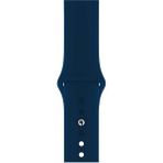 Mimtec Apple Watch 3 4 5 6 7 8 Se 38 40 41MM Kordon Kayış Bileklik Klasik Kaliteli Silikon - Lacivert