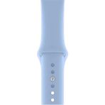 Mimtec Apple Watch 3 4 5 6 7 8 Se 38 40 41MM Kordon Kayış Bileklik Klasik Kaliteli Silikon - Mavi