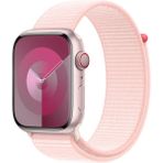 Mimtec Apple Watch Uyumlu 42MM 44MM 45MM 49MM 1/2/3/4/5/6/se/7/8/9 Ultra Spor Loop Kordon - Pudra