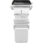 Mimtec Apple Watch Uyumlu Harfli Charm Aksesuar Tüm Seriye Uyumlu Akıllı Saat Charm L - Gri