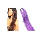 Mina Peruk Hair Tinsel Saç Simi - Ht01 / Mor