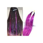 Mina Peruk Hair Tinsel Saç Simi - Ht05 / Fuşya