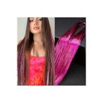 Mina Peruk Hair Tinsel Saç Simi - Ht09 / Pembe