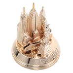 MINAOLULUS Landmark Model Süsler dekoratif ev aksanları mini süslemeler sehpa dekoru Kitaplık süsü Ev Dekorasyonu Süsleri Oturma odası için süsler Sehpa aksesuarları Minyatür süs Metal Altın