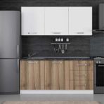 Minar 180-D1 Beyaz Dore 180 cm Mutfak Dolabı