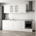 Minar 270 cm Mebran C Mutfak Dolabı Beyaz 270-MCB3