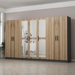 Minar 290-D6 Lotus Beyaz Dore 290 cm Mutfak Dolabı