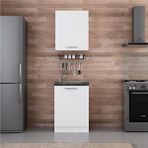 Minar 60 B1 Beyaz 60 cm Mutfak Dolabı