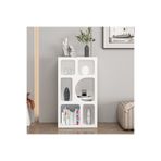 Minar Bohem Kitaplık 90 Cm Mebran - Beyaz