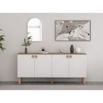 Minar Lotus Konsol Aynalı Set - Byz-Artısan