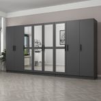 Minar Mobilya 210-B6 Beyaz 210 cm Hazır Mutfak Dolabı