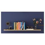 Minar Mobilya Duvar Rafı Meşe 100X20 cm Bej
