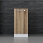 Minar Mutfak Dolabı Alt Modül, Dore Beyaz, 40Cm